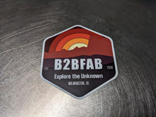 Load image into Gallery viewer, B2BFAB &quot;Explore The Unknown&quot; Die-cut Sticker