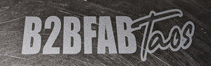 "B2BFAB Taos" Splash Style Die-cut Vinyl