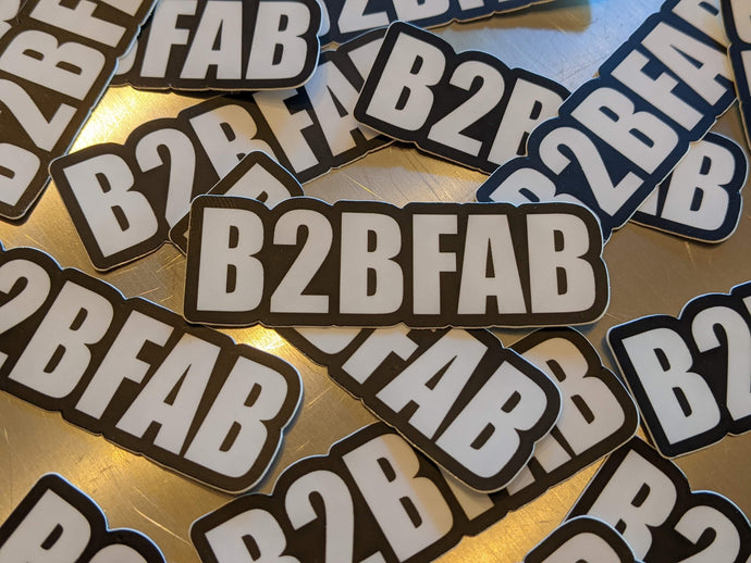 B2BFAB Die-cut Sticker