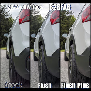 B2BFAB, VW Taos, Flush wheel spacer kit w/hardware (15/20mm)