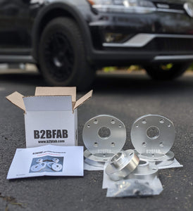 B2BFAB VW Golf Alltrack Mk7 Camber Correcting Lift Kit