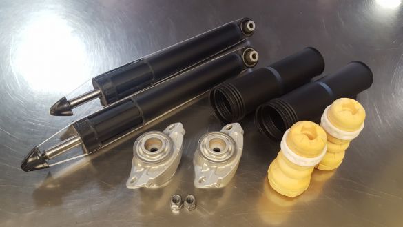 B2BFAB HD rear shock upgrade for Alltrack, Tiguan, Taos, Sportwagen, other MQB
