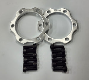 B2BFAB 123mm Axle Spacer Kit, For Audi B8 | B9, Sold In Pairs