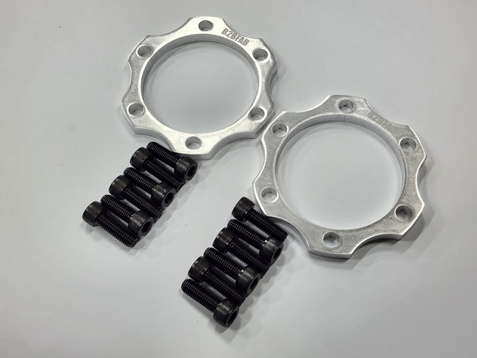 B2BFAB 123mm Axle Spacer Kit, For Audi B8 | B9, Sold In Pairs
