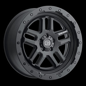 Black Rhino Barstow, 19x8, et15, multiple finishes available