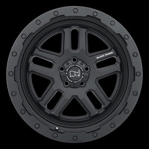 Black Rhino Barstow, 19x8, et15, multiple finishes available