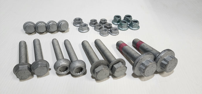 Updated complete OEM hardware kit for PQ35/46 suspension install