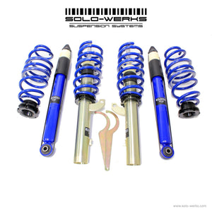 Solo Werks S1 Coilover System - 2022+ Taos AWD, Mk7 Alltrack/GTI/GLI, Audi A3 FWD/AWD